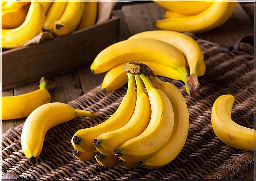 bunches of bananas