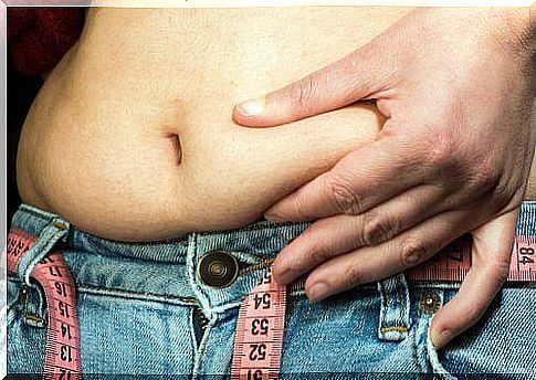 Belly fat against bloating