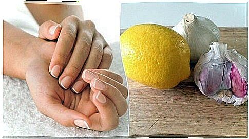 A remedy of garlic and lemon to make your nails stronger