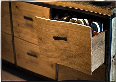 Boxes in drawers