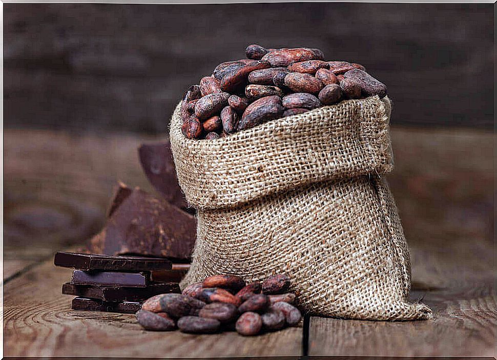 Moisturize dry skin with cocoa