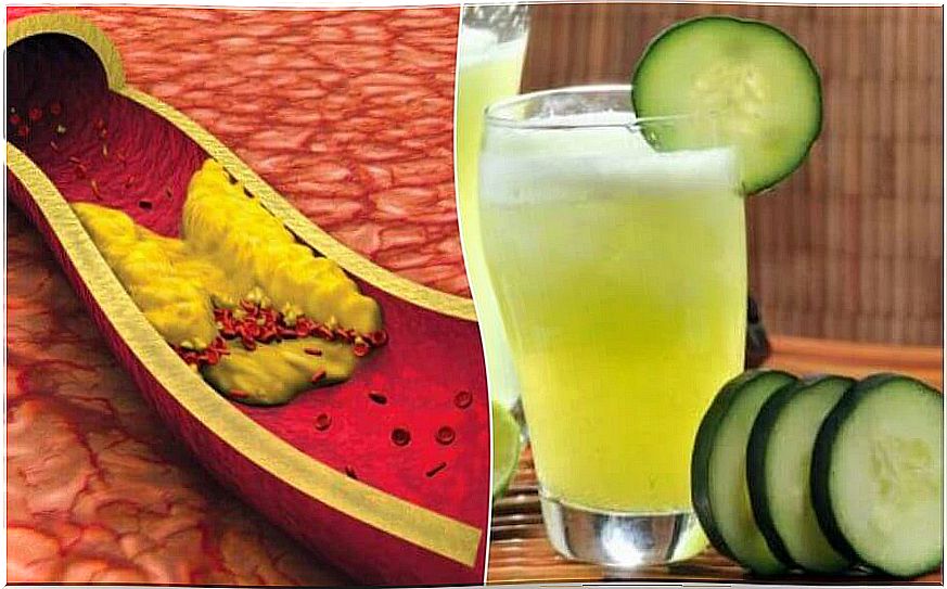 Reduce cholesterol with aloe vera, cucumber and grapefruit juice