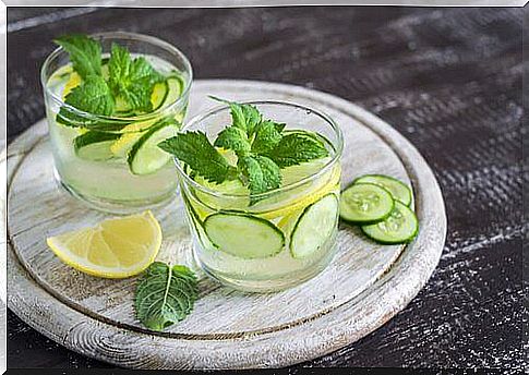 cucumber water