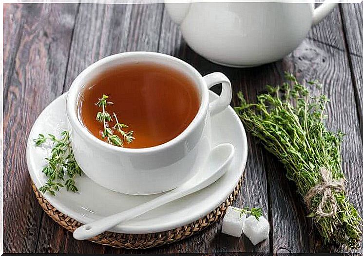 thyme tea