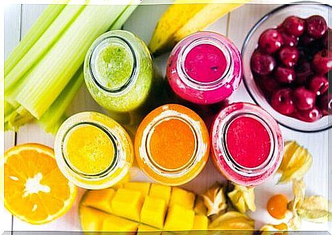 Colorful smoothie recipes